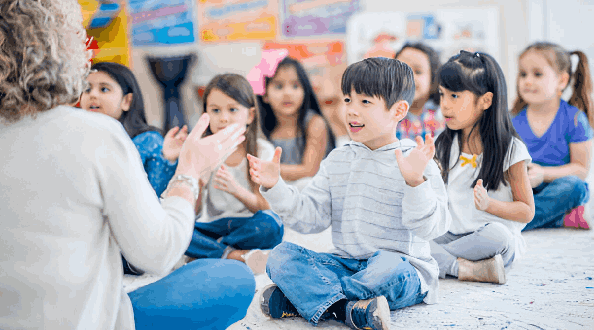 Kindergarten-Teppichreinigung